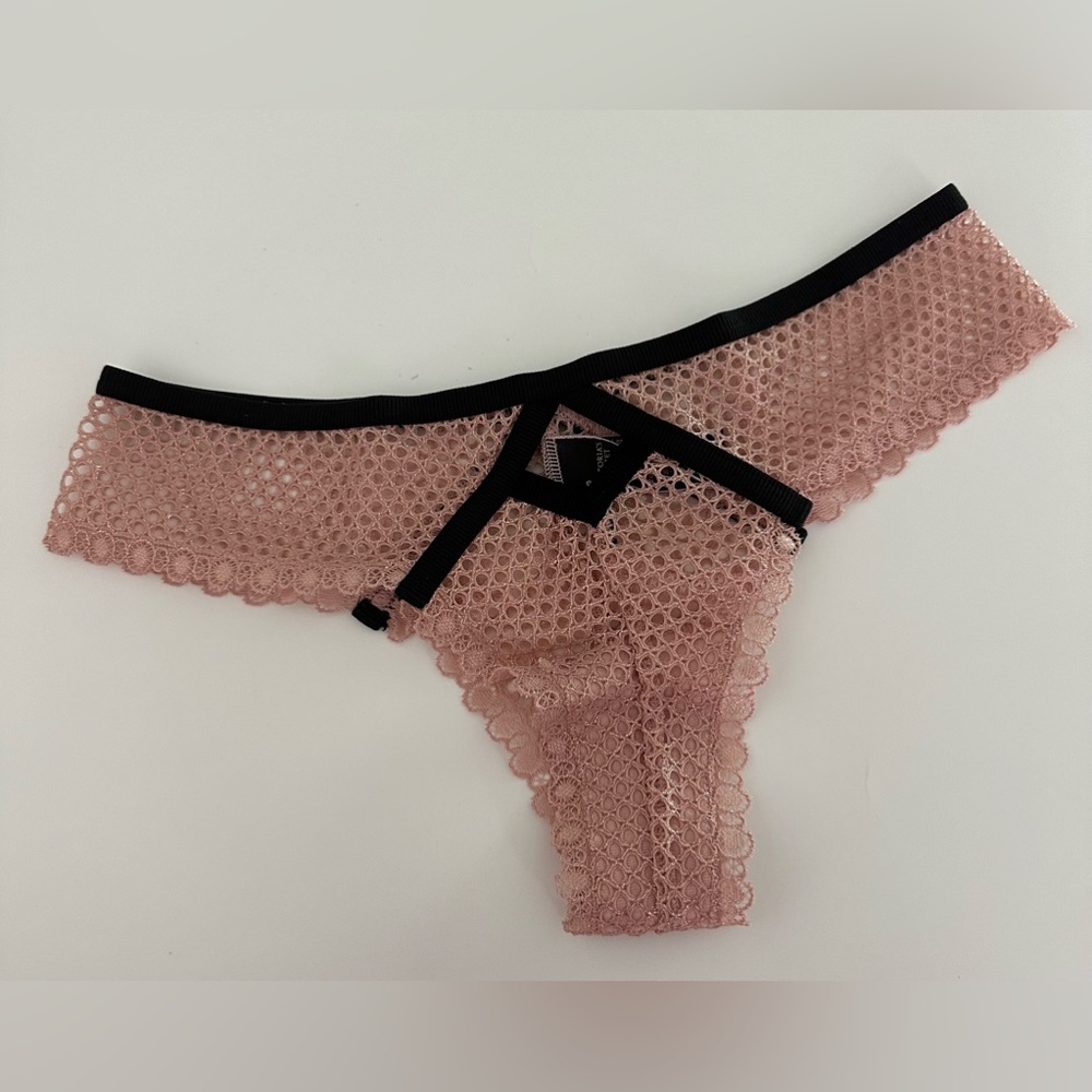 Victoria's Secret Lace with Black Trim